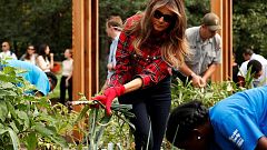Gärtnern mit Melania Trump