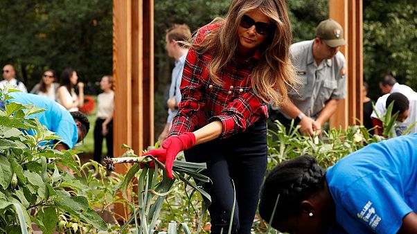 Gärtnern mit Melania Trump Gärtnern mit Melania Trump