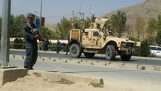 حمله به کاروان نیروهای ناتو در کابل