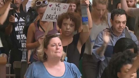 Protest gegen Polizeirassismus in St. Louis