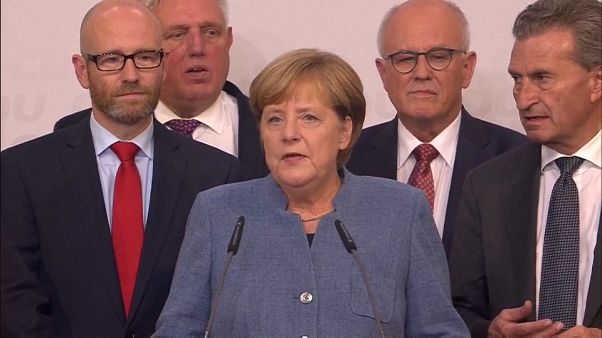 Victoire en demi-teinte pour Merkel Victoire en demi-teinte pour Merkel