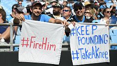 #TakeTheKnee: Celebrities support NFL players on social media after Trump criticism