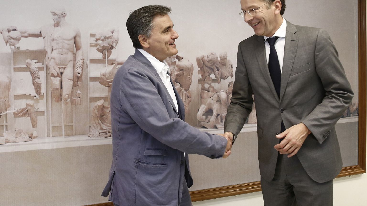 Γερούν Ντάισελμπλουμ: «Κοινή επιδίωξη η καθαρή έξοδος από τα μνημόνια»