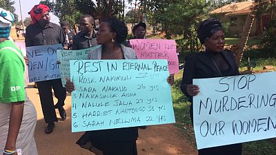 Mystery murders of Ugandan women: riot police arrests protesters