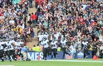 NFL players export national anthem protest to London