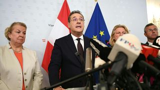 Image: AUSTRIA-POLITICS-FAR-RIGHT-RESIGNATION