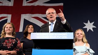 Image: Scott Morrison Claims Victory In 2019 Australian Federal Election