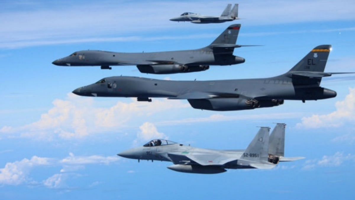 کره شمالی: بمب‌افکن‌های آمریکایی را حتی خارج از حریم هوایی‌ خود ساقط می‌کنیم