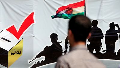 Alta participación en el referéndum de independencia del Kurdistán