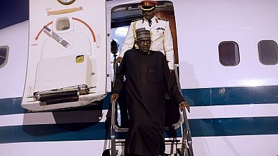 Nigeria's Buhari returns to Abuja after three-day stop over in London