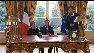 Macron presenta en la Sorbona su proyecto para refundar la UE