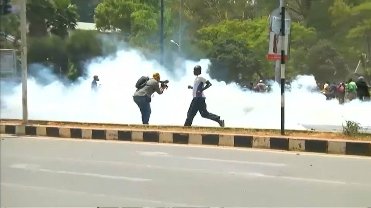الشرطة الكينية تفرق بالقوة مظاهرة للمعارضة