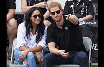 Königliches Kuscheln: Prinz Harry (33) und Meghan Markle (36) ganz eng