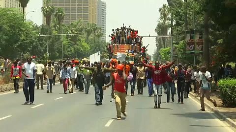 Kenya'da seçim protestoları