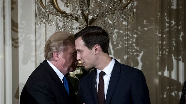 Image: President Donald Trump speaks with Jared Kushner in the White House Image: President Donald Trump speaks with Jared Kushner in the White House