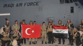Habur Sınır Kapısı'ndaki tatbikata Iraklı askerler de katıldı