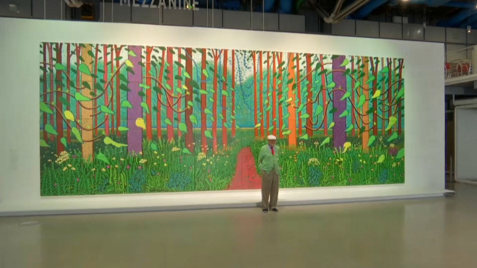 Le cadeau monumental de David Hockney à Paris