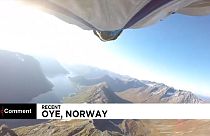 Yarasa kanatlarla Norveç fiyortları arasında