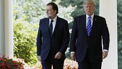 Trump recibe Rajoy en la Casa Blanca a cinco días del referéndum catalán