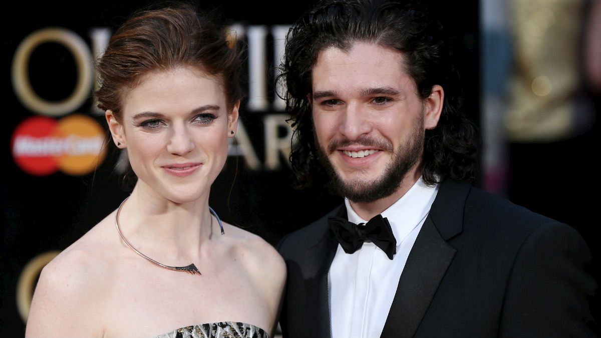Game of Thrones actors Rose Leslie and Kit Harington engaged