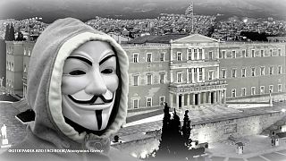 Anonymous Grecia piratea 2.500 archivos del banco central