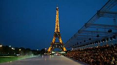 Dior and Yves St Laurent light up Paris Fashion Week