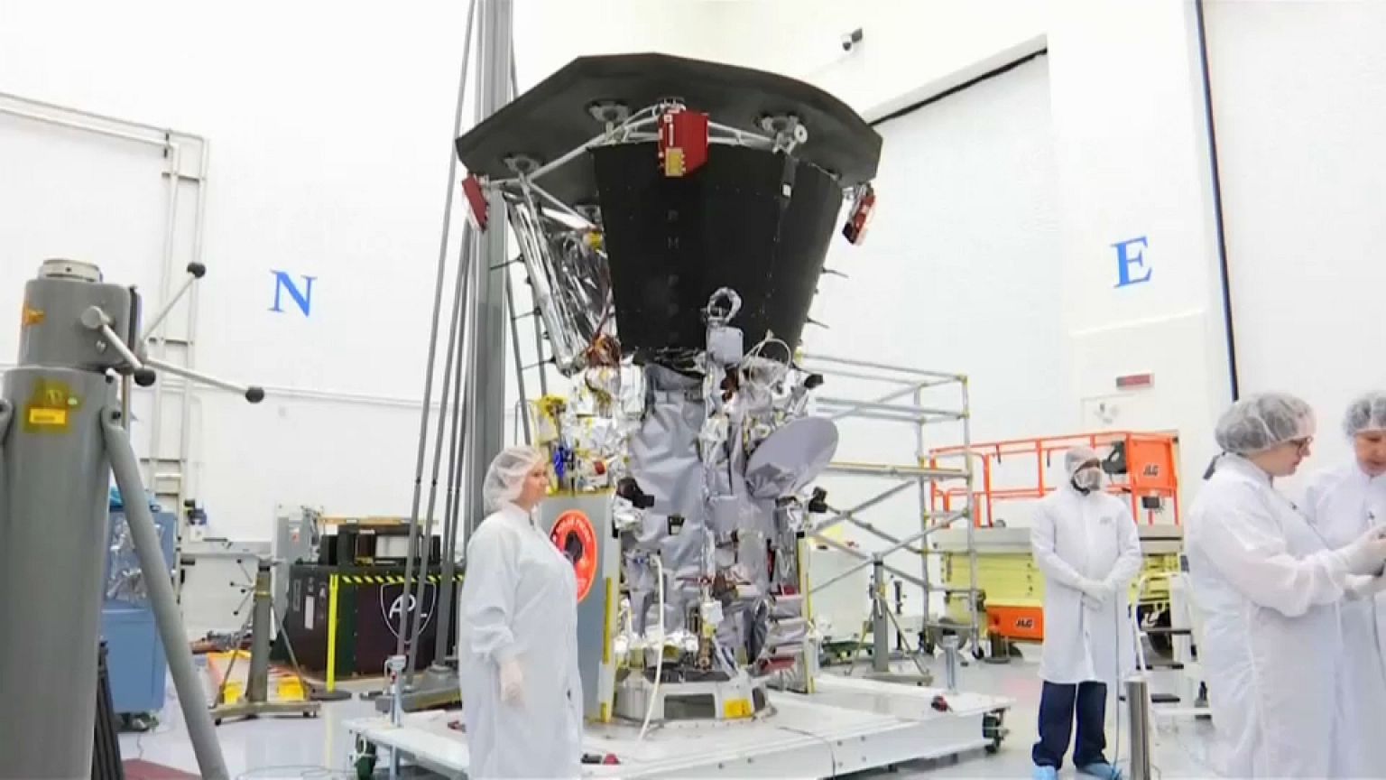 Sonda solar Parker já tem escudo térmico