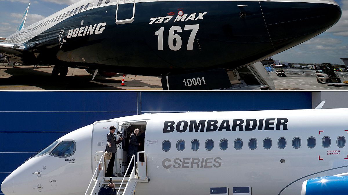 Guerra aberta entre Bombardier e Boeing