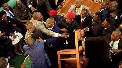 New chaos in Uganda parliament as speaker suspends 25 MPs