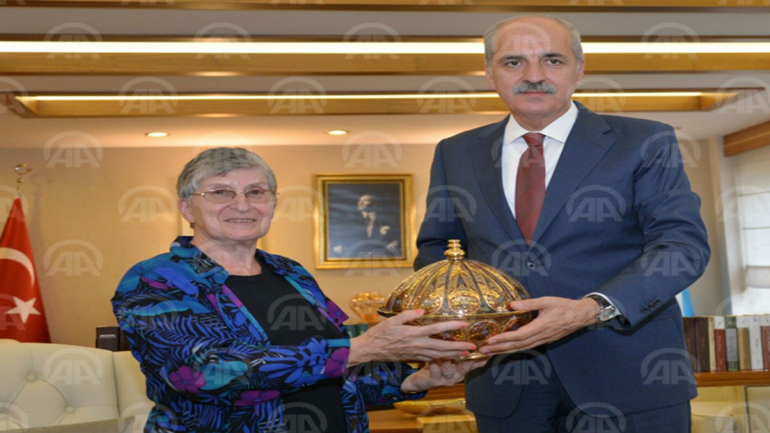 Ankara'dan 'Yortan Kabı' teşekkürü
