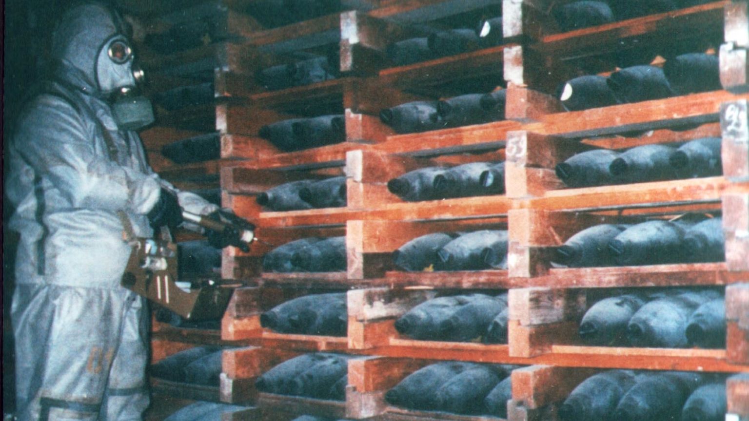 Russia 'destroys chemical arsenal'