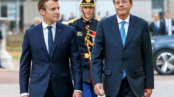 Italiens Regierungschef Gentiloni lobt Macrons Europa-Pläne Italiens Regierungschef Gentiloni lobt Macrons Europa-Pläne