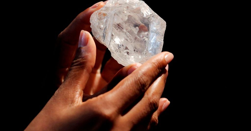 1,109-carat uncut diamond from Botswana mine sells for $53 million