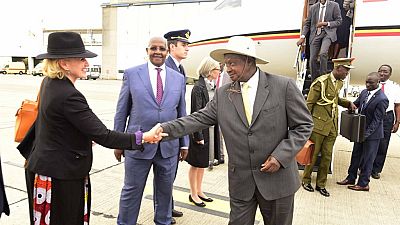 Amid Uganda's age limit chaos, Museveni in Brussels for official visit