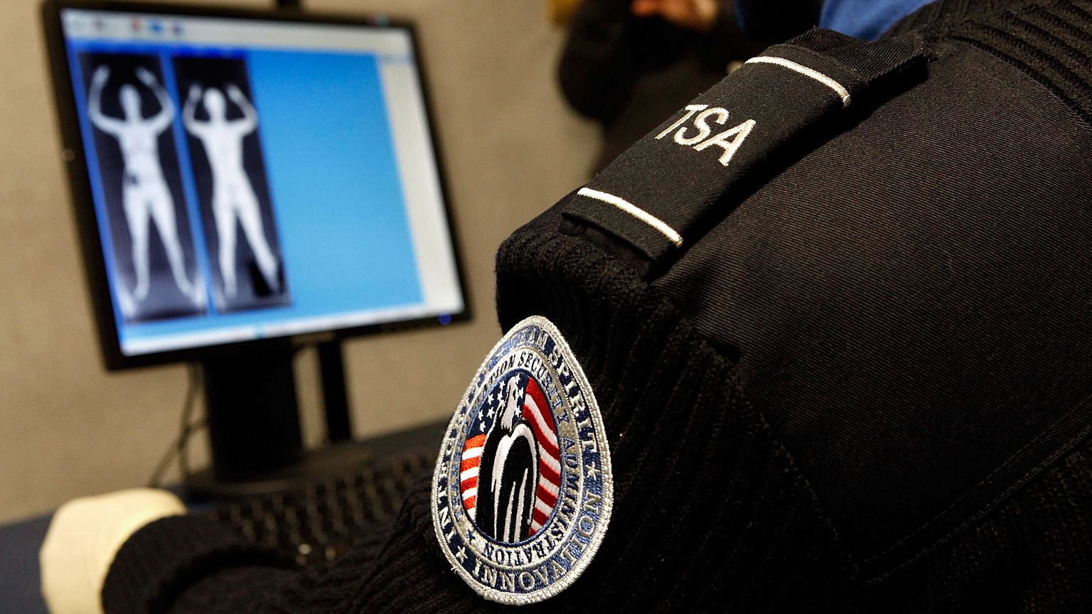 Image: Transportation Security Administration Security Officer Nyamsi Tchap