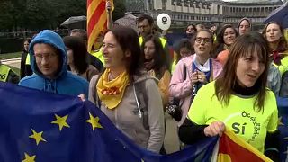 Indipendentisti catalani alla ricerca del riconoscimento dell'Ue