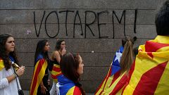 Katalonien: Studenten demonstrieren für  Unabhängigkeit