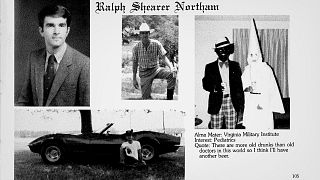 A photo on Ralph Northam's page in the Eastern Virginia Medical School's 19