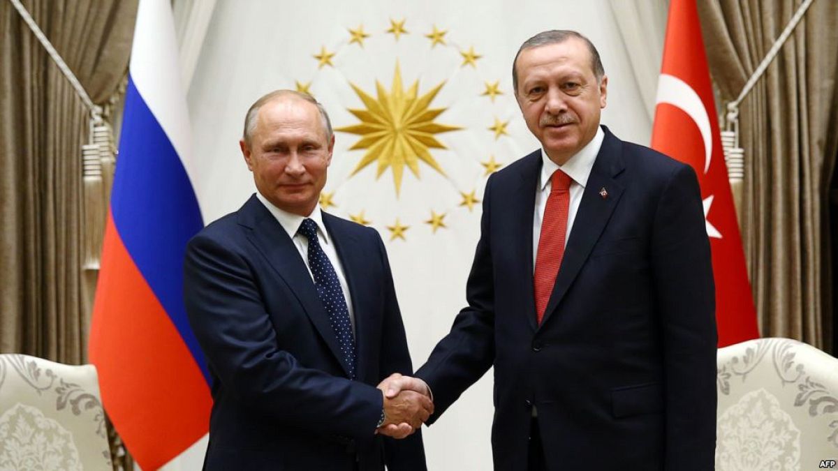 Эрдоган и Путин о ситуации в Сирии и Ираке