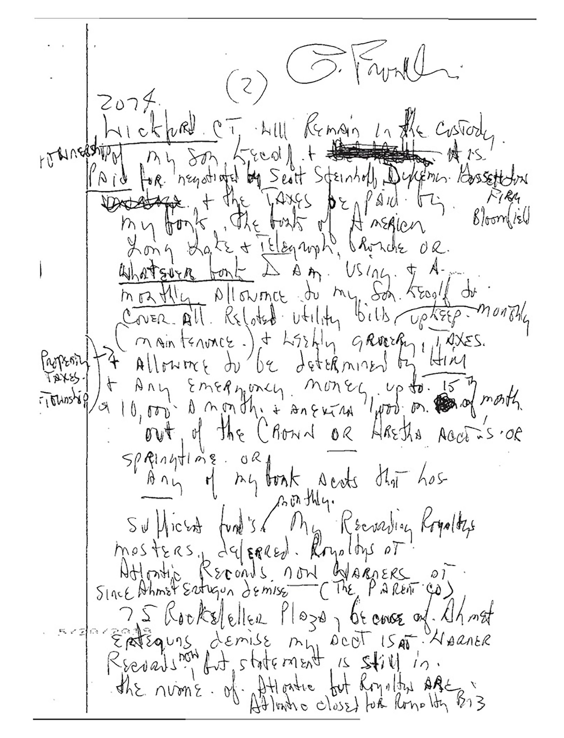 Handwritten wills, if real, shed light on Aretha Franklin Euronews