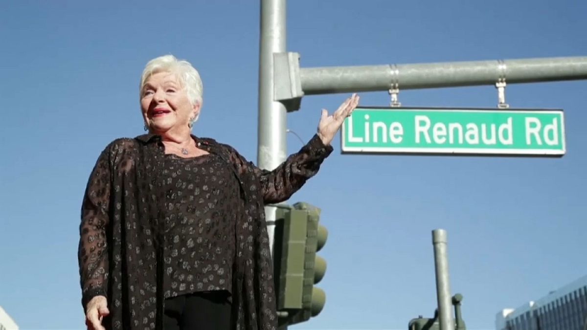Line Renaud a sa rue à Vegas