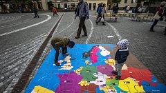 Image: The "European roadshow" during its stop in Trnava, Slovakia