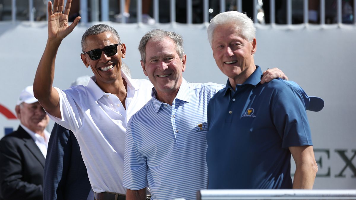 Presidents Cup: 3 Präsidenten in der Sonne und bei bester Laune