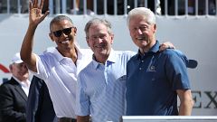 Presidents Cup: 3 Präsidenten in der Sonne und bei bester Laune