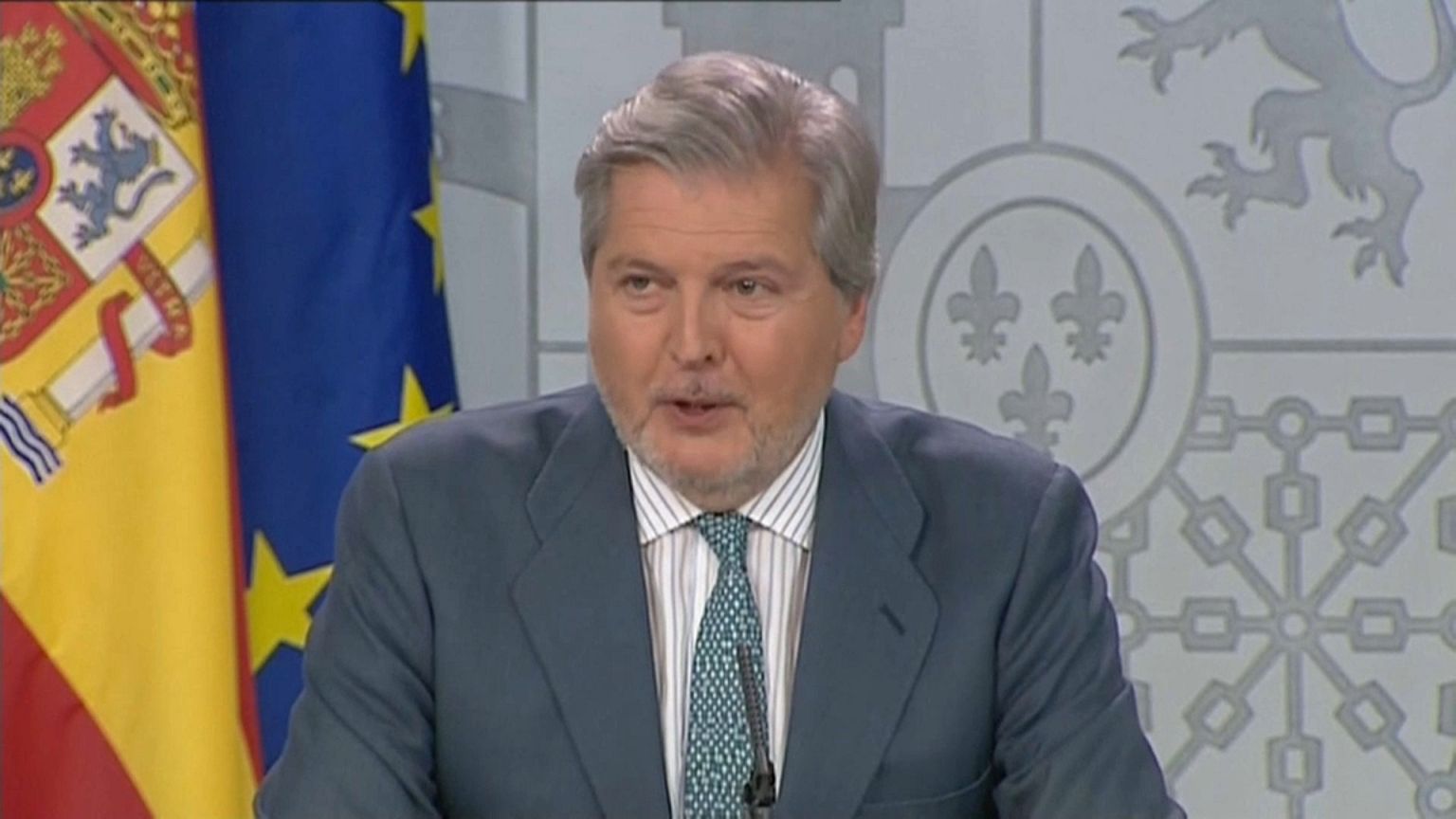 Declaración completa del portavoz del Gobierno de España sobre el referéndum en Cataluña