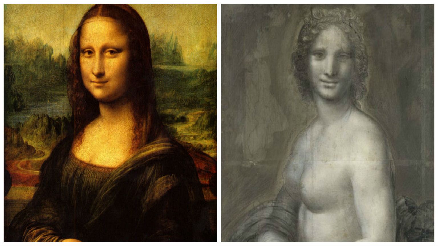 هل رسم ليوناردو دا فينشي لوحة عارية للموناليزا؟