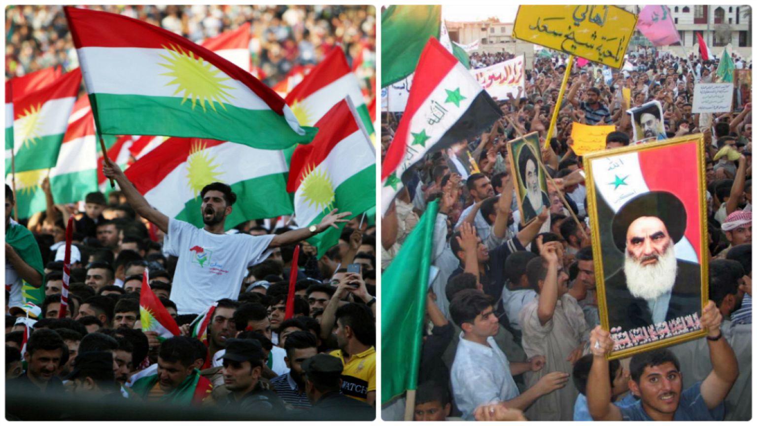 مخالفت آیت‌الله سیستانی با استقلال کردستان عراق