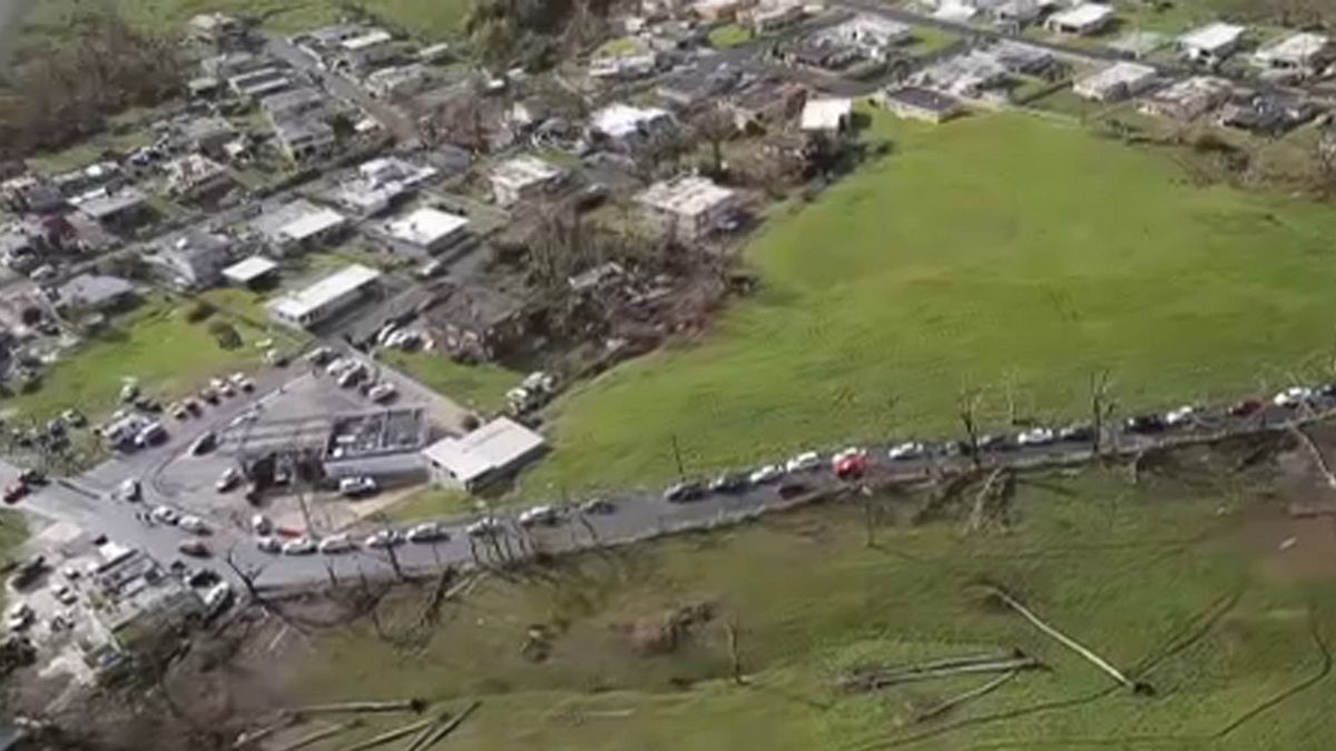 Puerto Rico angry at US hurricane aid effort
