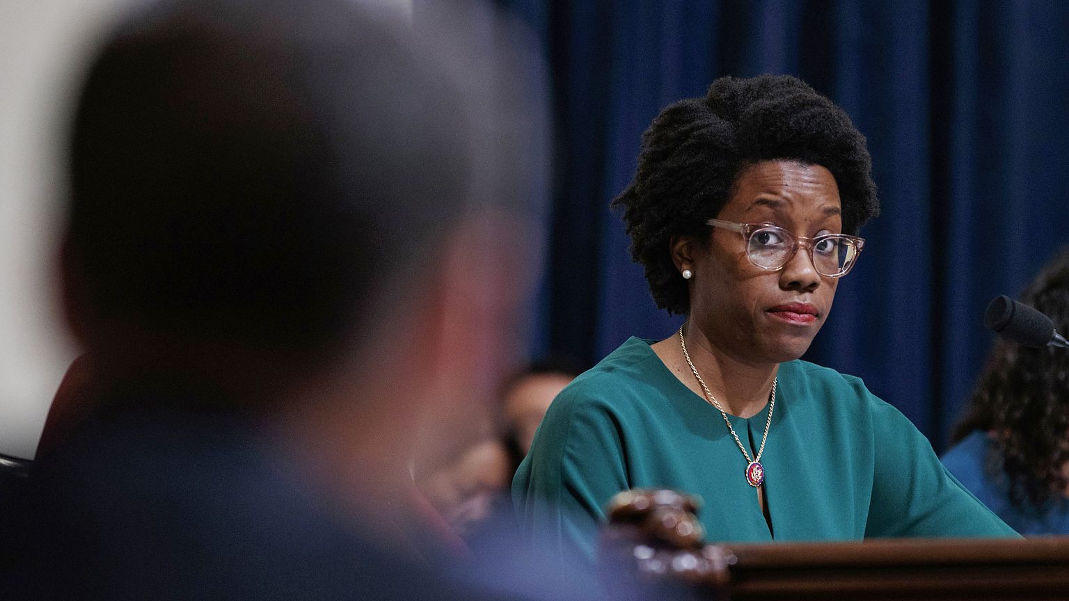 Image: Lauren Underwood, Kevin McAleenan