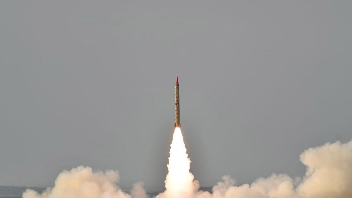 Image: Shaheen II, surface-to-surface ballistic missile, according to Pakis